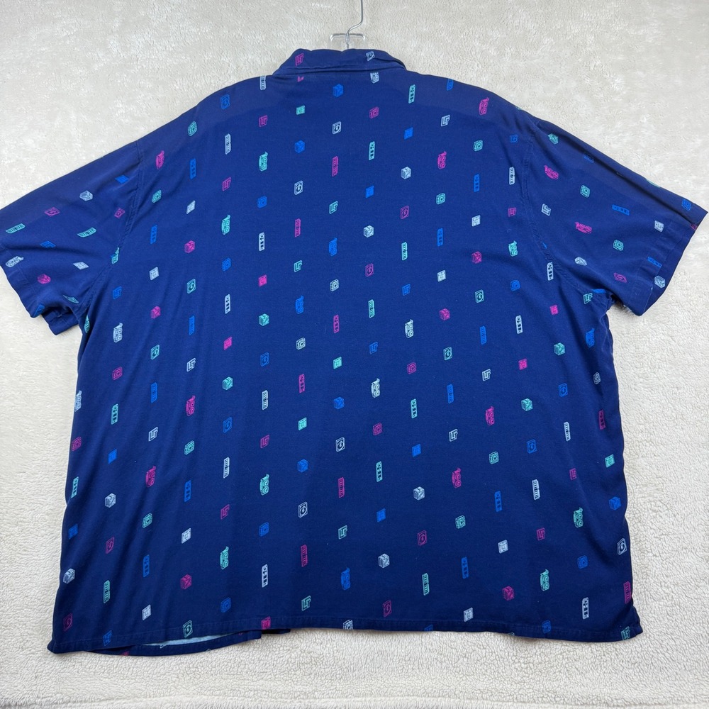 Linus Tech Tips Button Up Shirt‎ Men's Computer Hardware Print Stretch Size 3XL - Picture 7 of 13